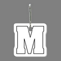 Zippy Clip & Capital Letter "M" Tag